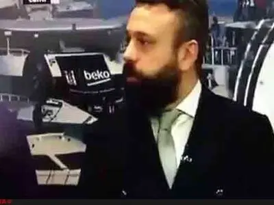 فیلم/ واکنش مجری به انفجار استانبول در برنامه زنده