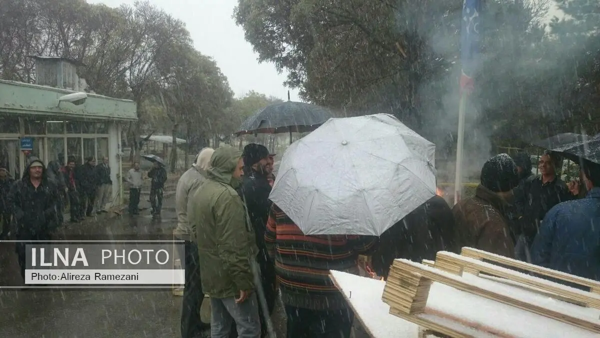 اعتراض کارگران بلبرینگ سازی تبریز ادامه یافت