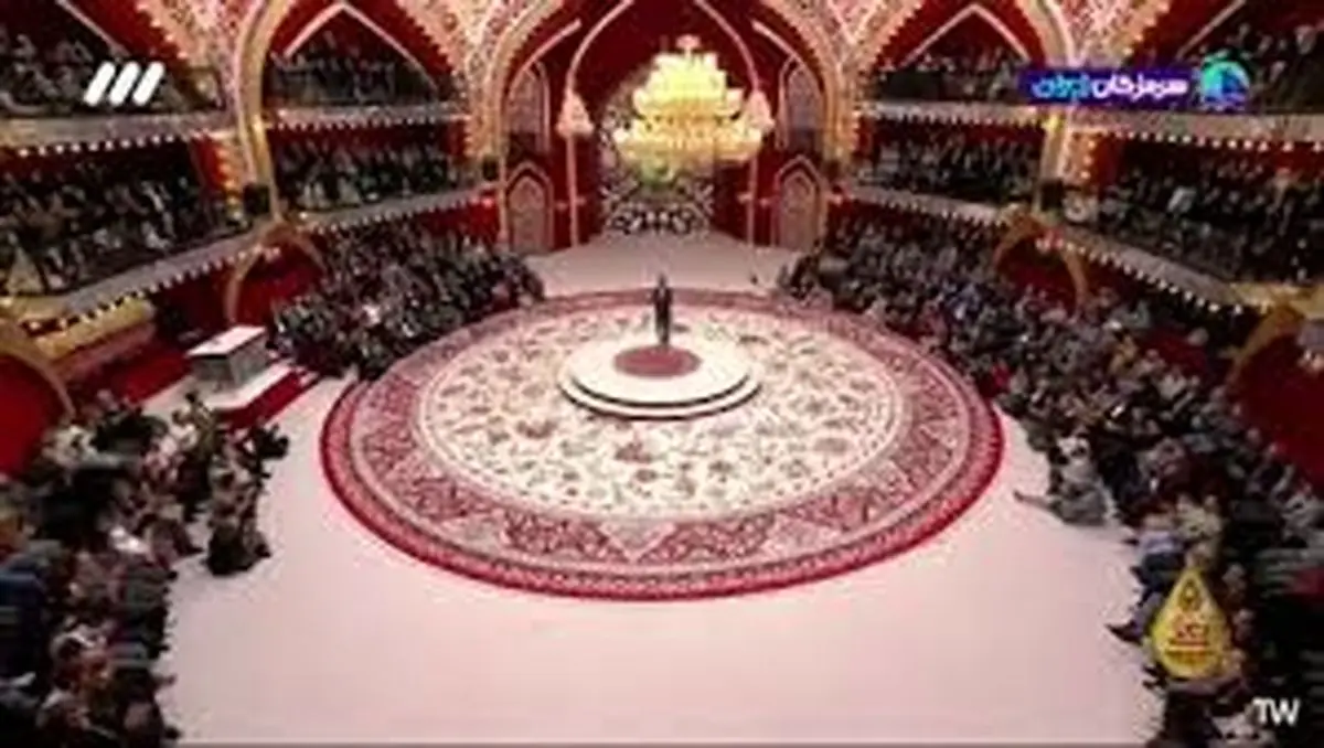 شیرین زبونی مداح ۵ ساله در مهدیه معلی + فیلم