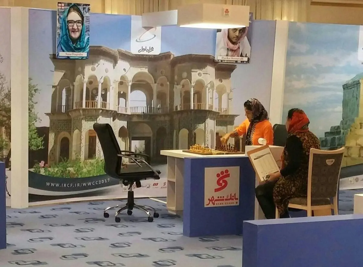 تساوی دیدار دوم و صعود هاریکا به جمع 4 شطرنج باز برتر
