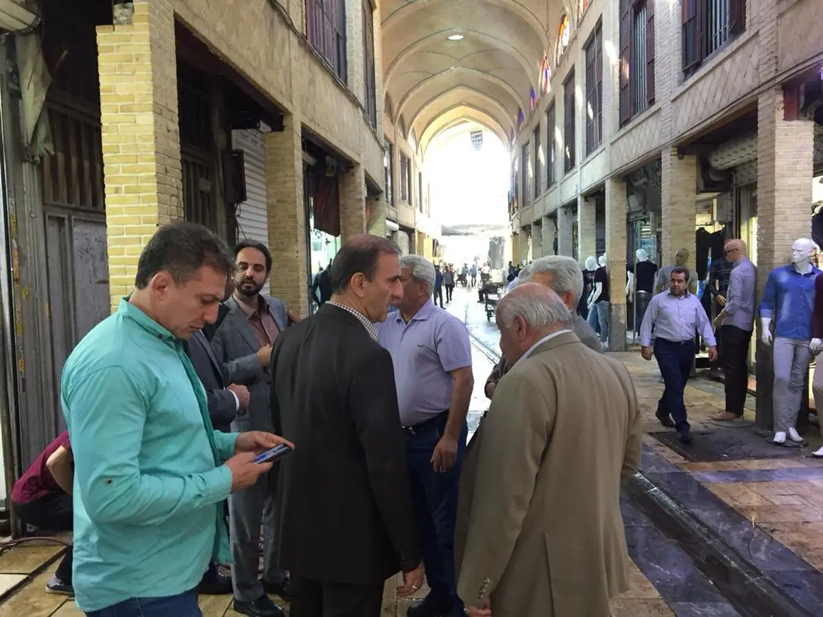 بازدید عضو شورا از بنای تاریخی آسیب‌دیده بازار آهنگران