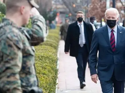 بایدن یقول إن القوات الأمریکیة لن تتحرک إلى أوکرانیا 