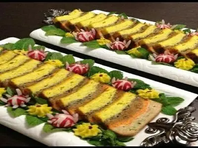 طرز تهیه کوکو هفت طبقه