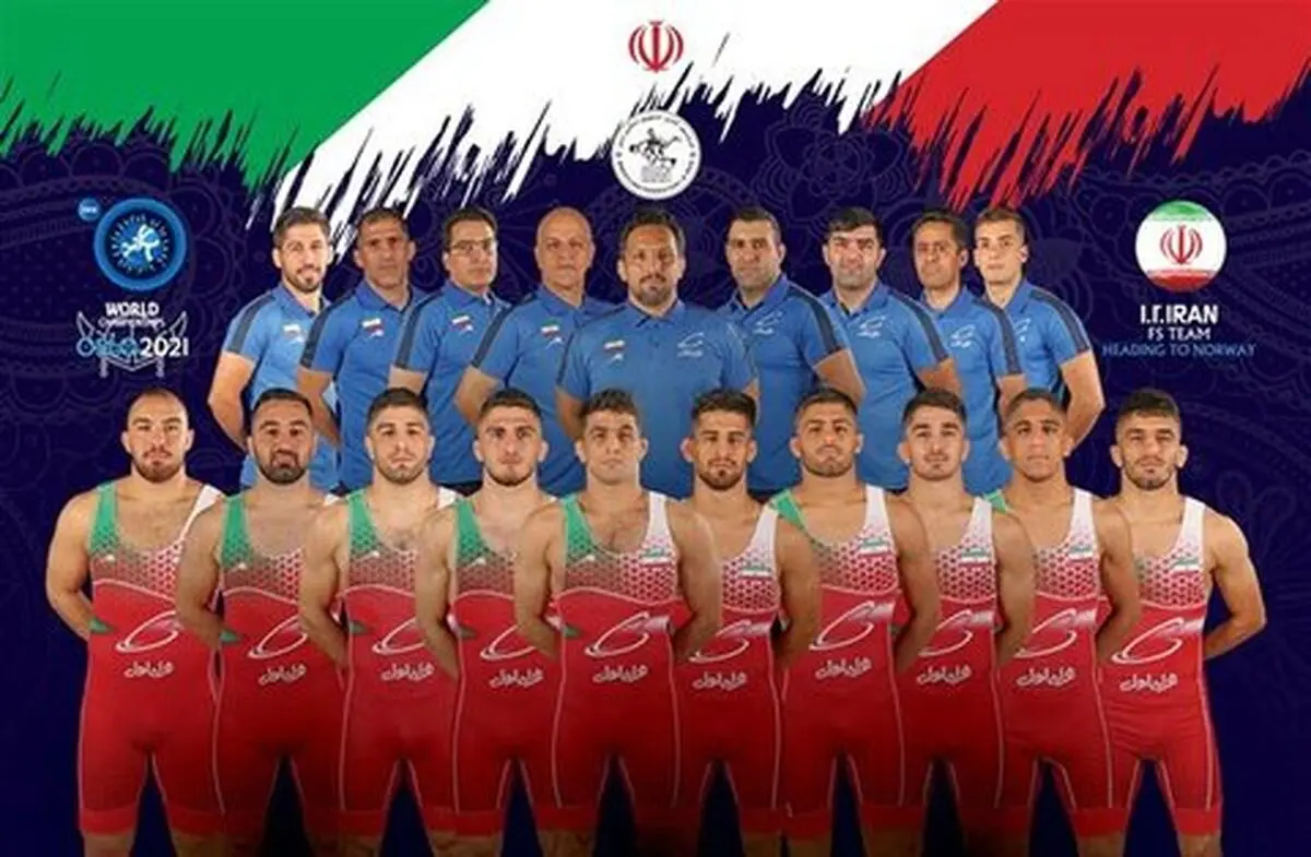 حضور اعضای تیم ملی کشتی آزاد در امارات