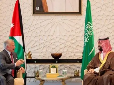 بن سلمان و پادشاه اردن دیدار کردند