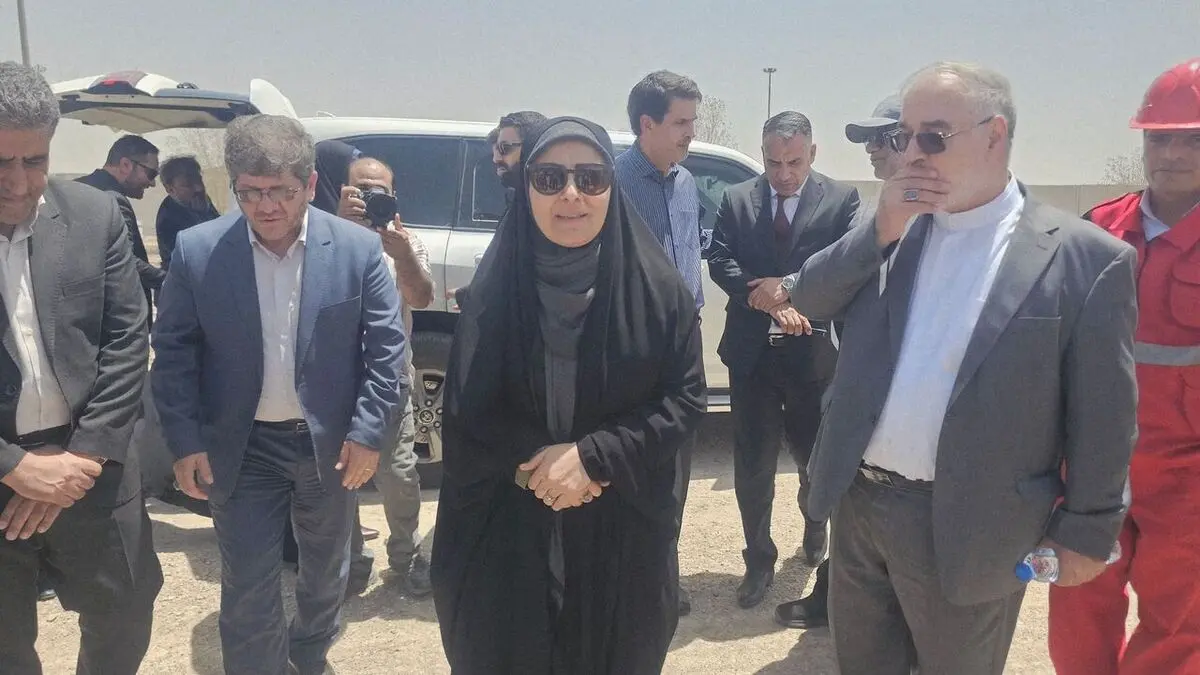 بازدید وزیر راه از دروازه تجاری جاده ابریشم