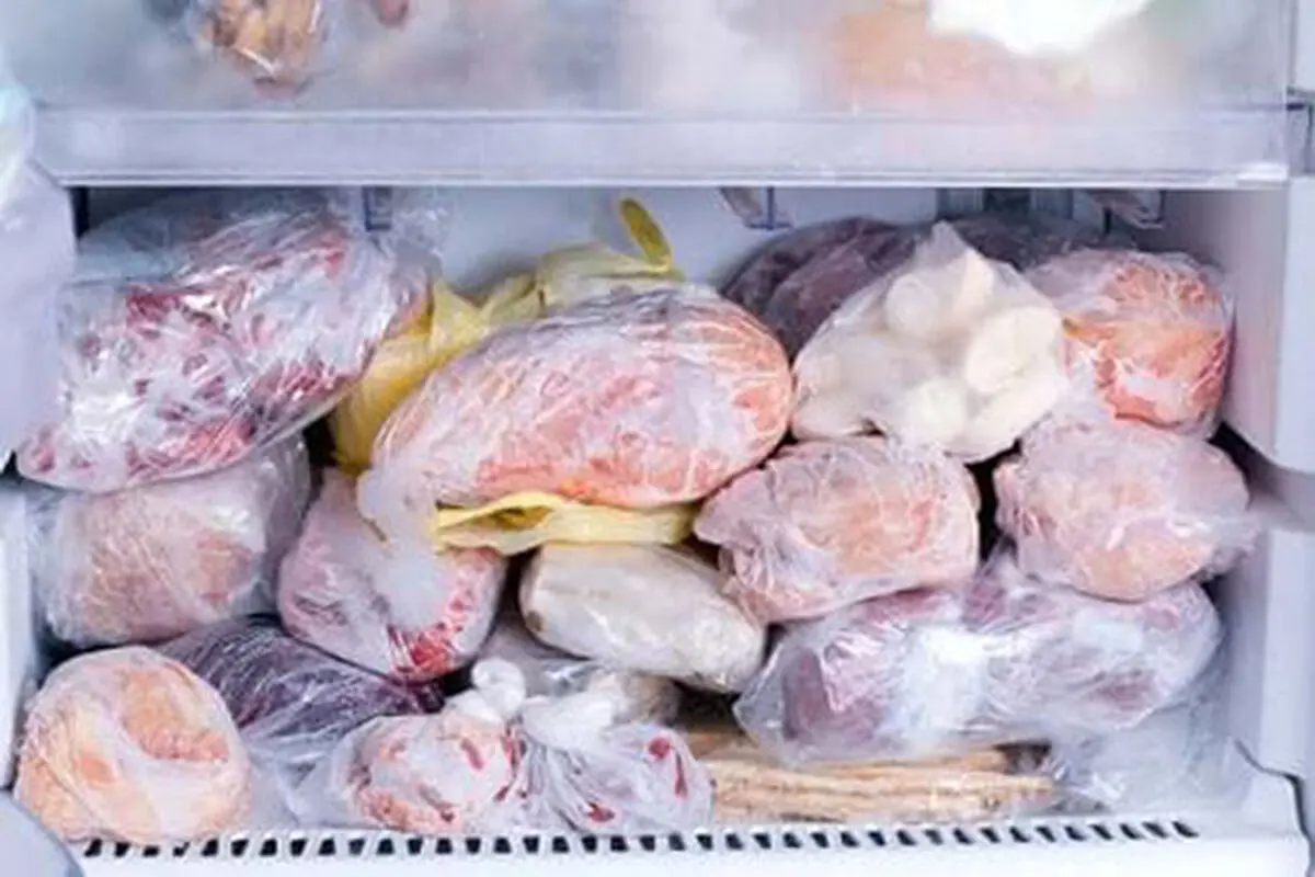 اصولی برای فریز کردن مواد غذایی