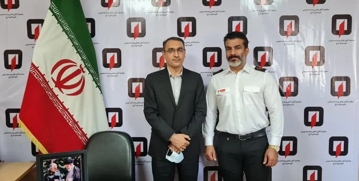 لایحه ترمیم معیشت آتش‌نشانان در شورای کرج امضا شد