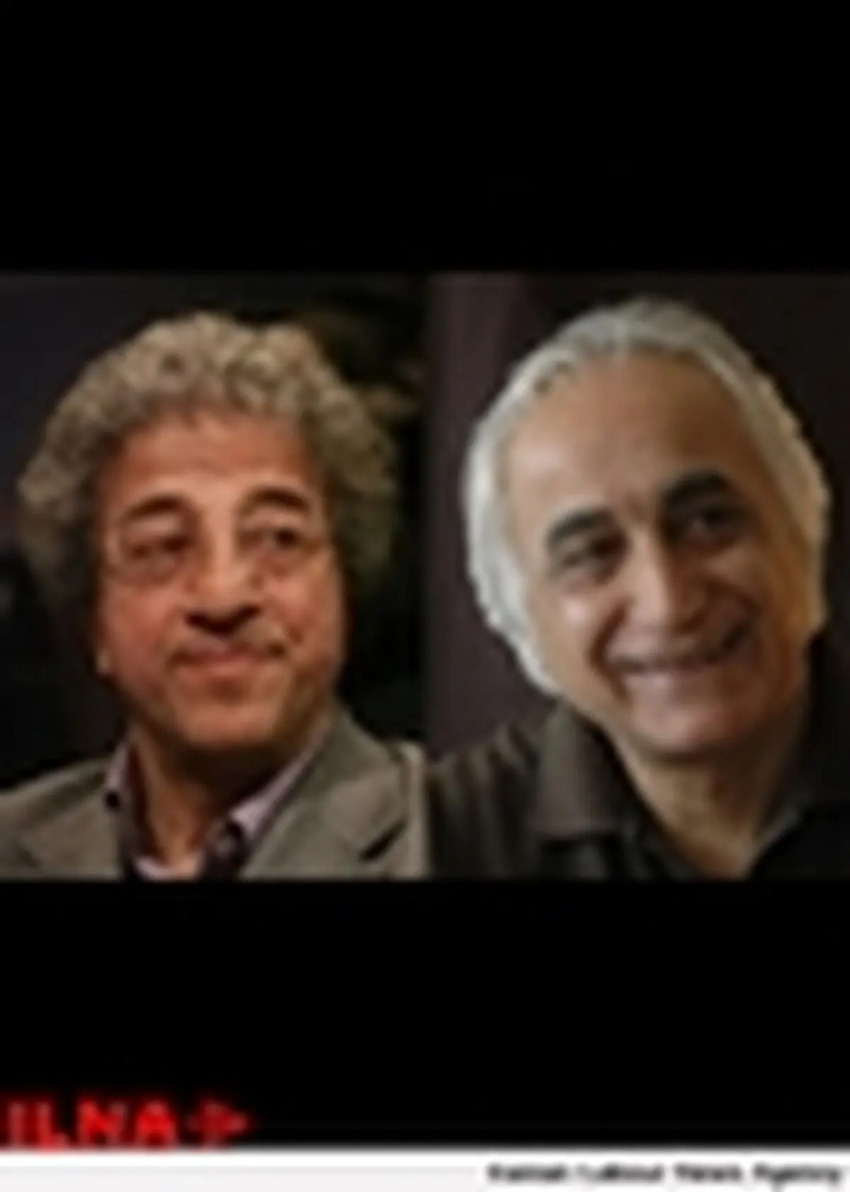 شعرخوانی شمس لنگرودی و علیرضا خمسه درکنار هم