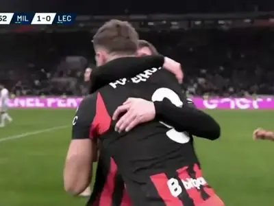 میلان به سختی و با گل خرید جدیدش به سه امتیاز رسید