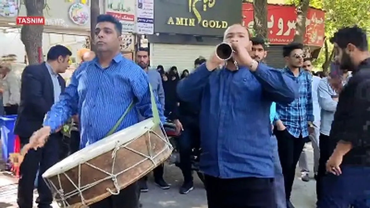 نوای چمر در خیابان‌های لرستان طنین انداز شد + فیلم
