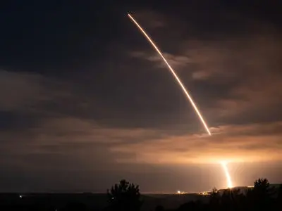 آمریکا یک موشک بالستیک قاره‌پیما آزمایش کرد