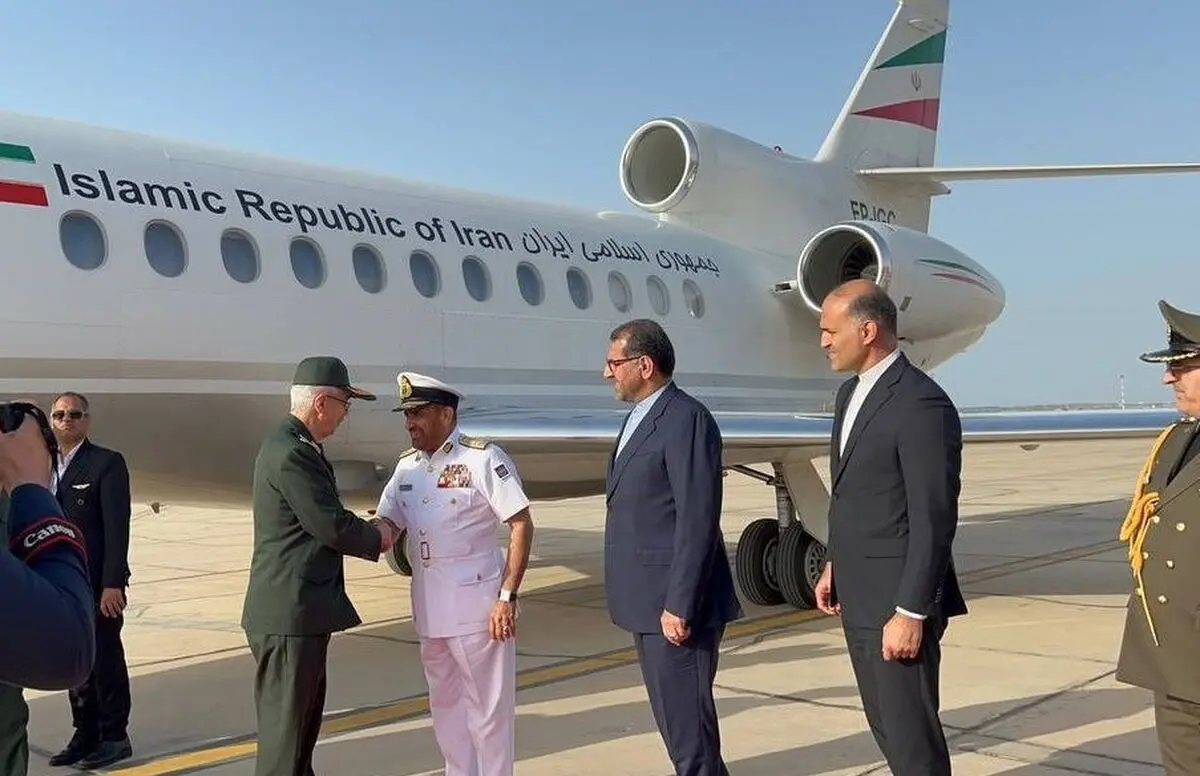 سردار باقری وارد مسقط شد 