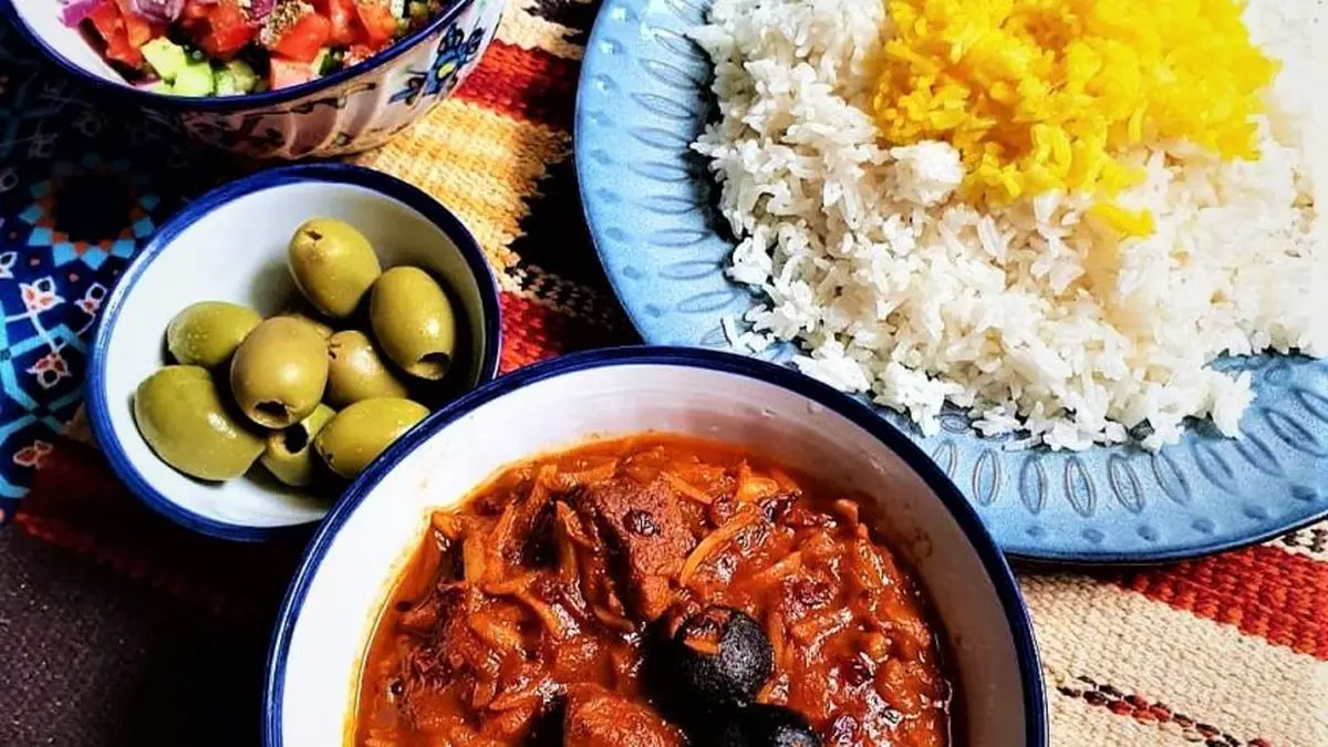 خورش زرشک مجلسی و خوشمزه