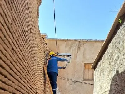 ساماندهی و بهسازی شبکه روشنایی بافت تاریخی