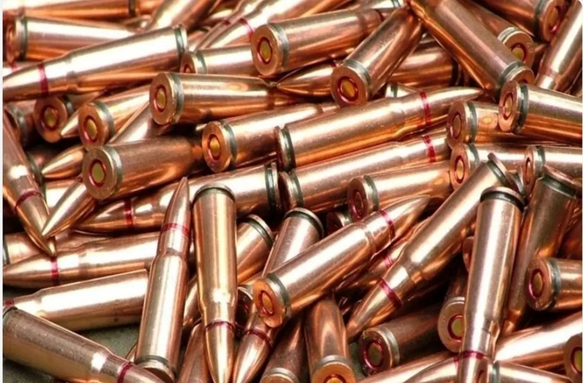 کشف هشت هزار فشنگ جنگی کلاشینکف در اهواز 