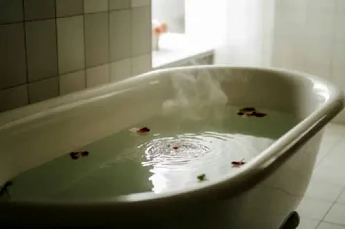 آیا غسل کردن با تشت آب صحیح است؟