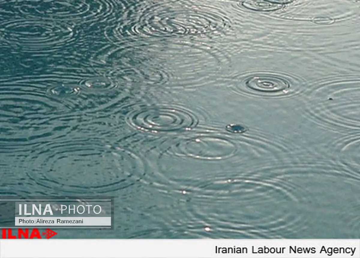 بارش باران در محورهای کندوان و رشت _قزوین