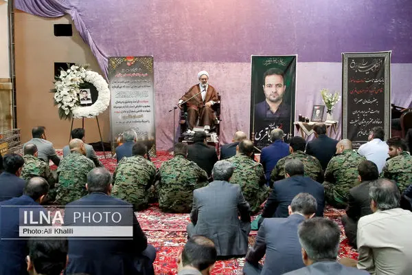 مراسم گرامیداشت قاضی شهید احسان باقری