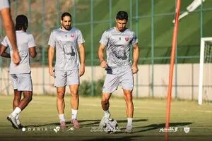 تصاویری از تمرین امروز پرسپولیس در ترکیه