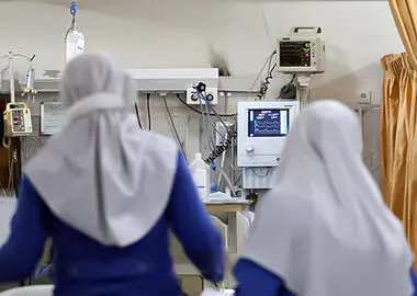 رییس هیئت‌مدیره نظام پرستاری ارومیه و سلماس، مراسم دانشگاه علوم پزشکی ارومیه را ترک کرد