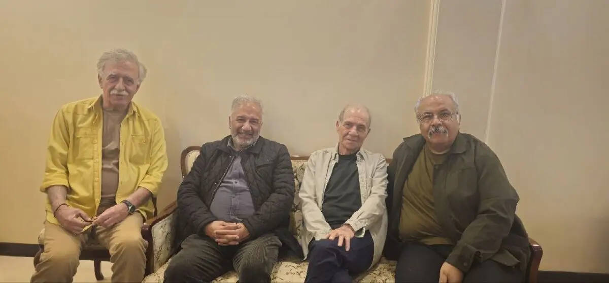 عیادت هیات رئیسه و مدیرعامل خانه سینما از «واروژ کریم مسیحی»