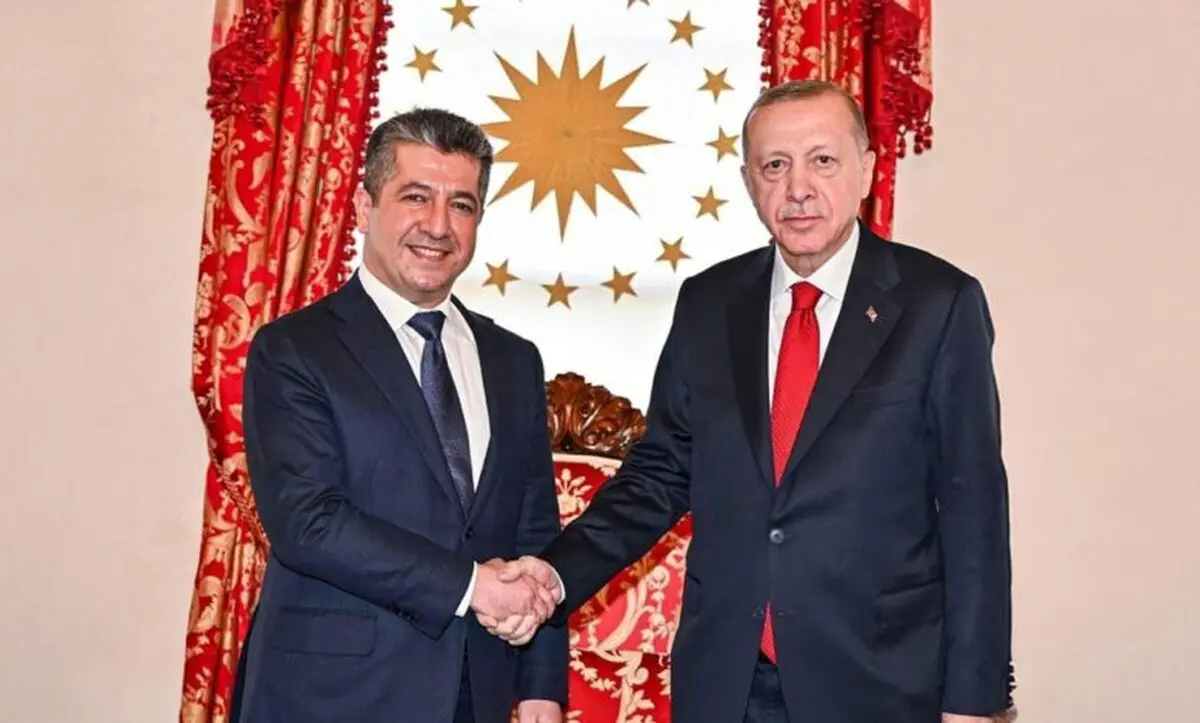 سفر مسرور بارزانی به ترکیه و دیدار با اردوغان
