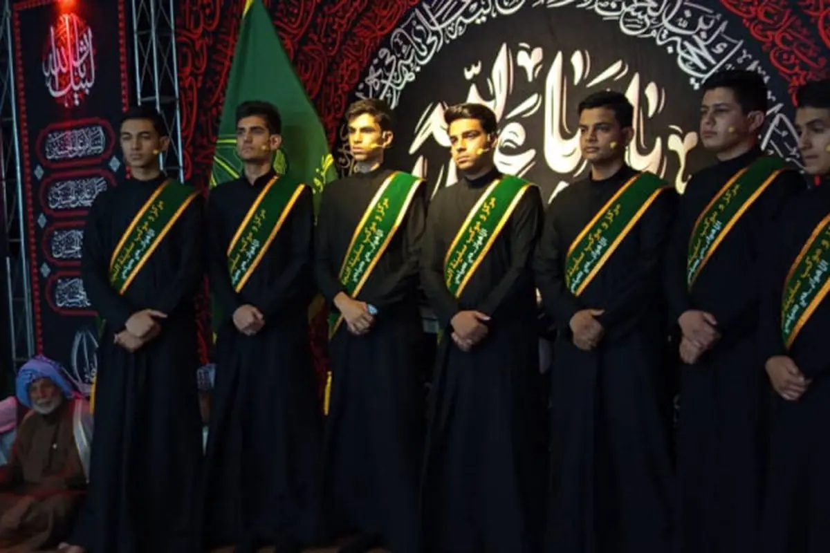 گروههای سرود خالقان شور معنوی در پیادهروی اربعین