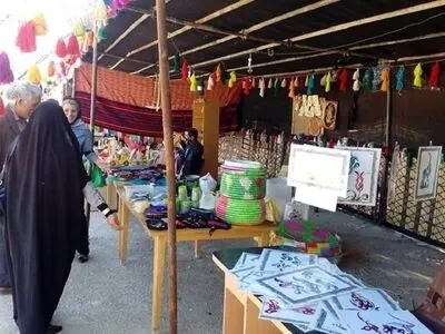 افزایش غرفه‌های صنایع دستی در مسیر پیاده‌روی اربعین 