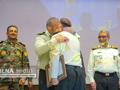 تودیع و معارفه فرمانده انتظامی کردستان
