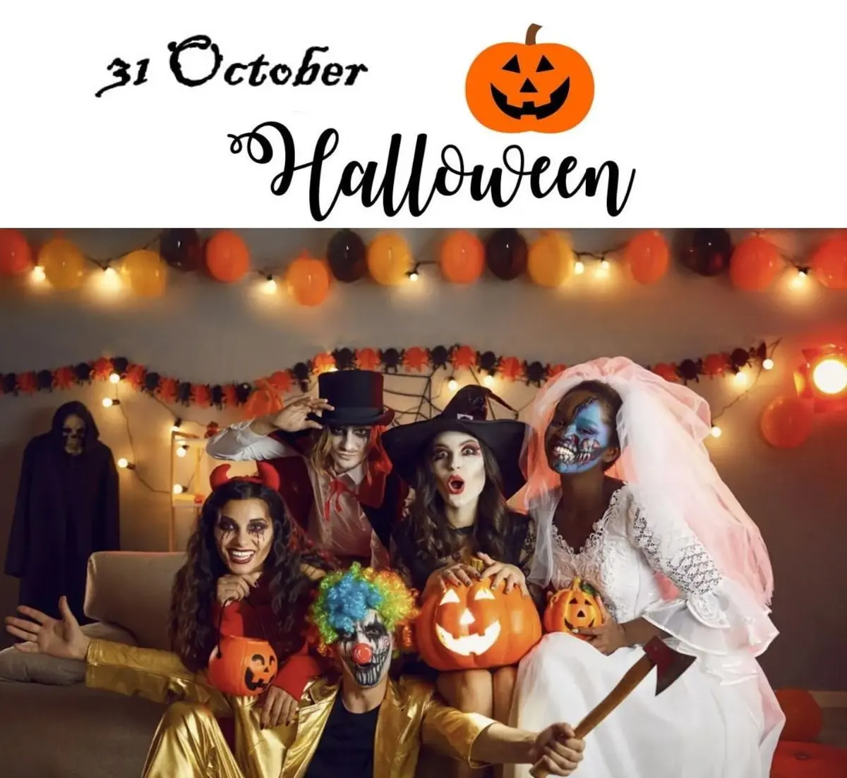 ۳۱ اکتبر روز هالووین است