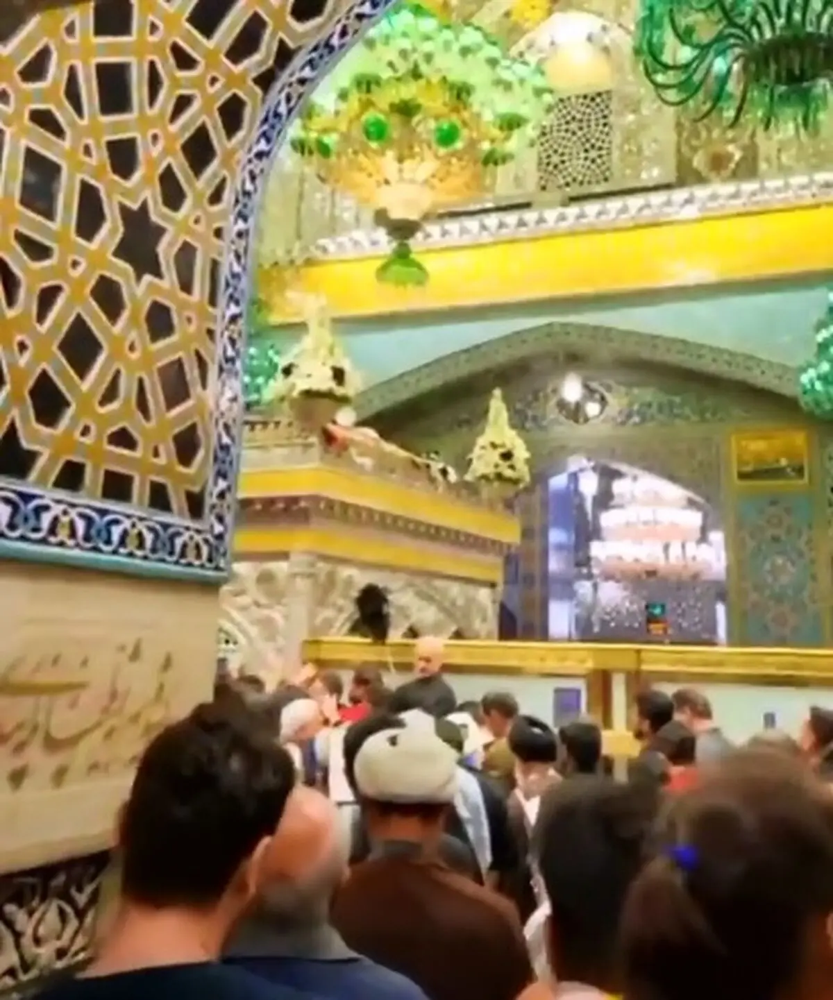 اینجا محل خاکسپاری شهید رئیسی است + فیلم