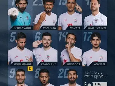 رونمایی از ترکیب تیم ملی ایران مقابل نیوزیلند