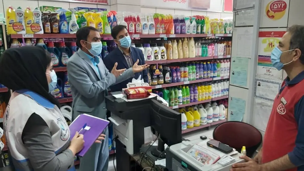 رعایت ۷۰درصدی پروتکل‌های بهداشتی در صنوف چغادک / تذکر به واحدهای متخلف در دستور کار است 