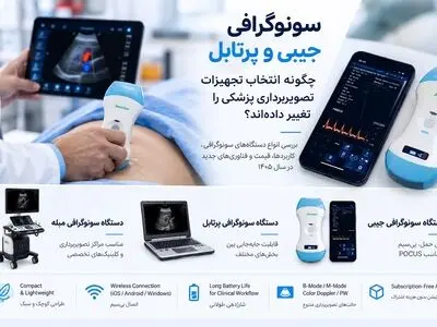 سونوگرافی جیبی و پرتابل چگونه بازار تجهیزات تصویربرداری پزشکی را تغییر داده‌اند؟