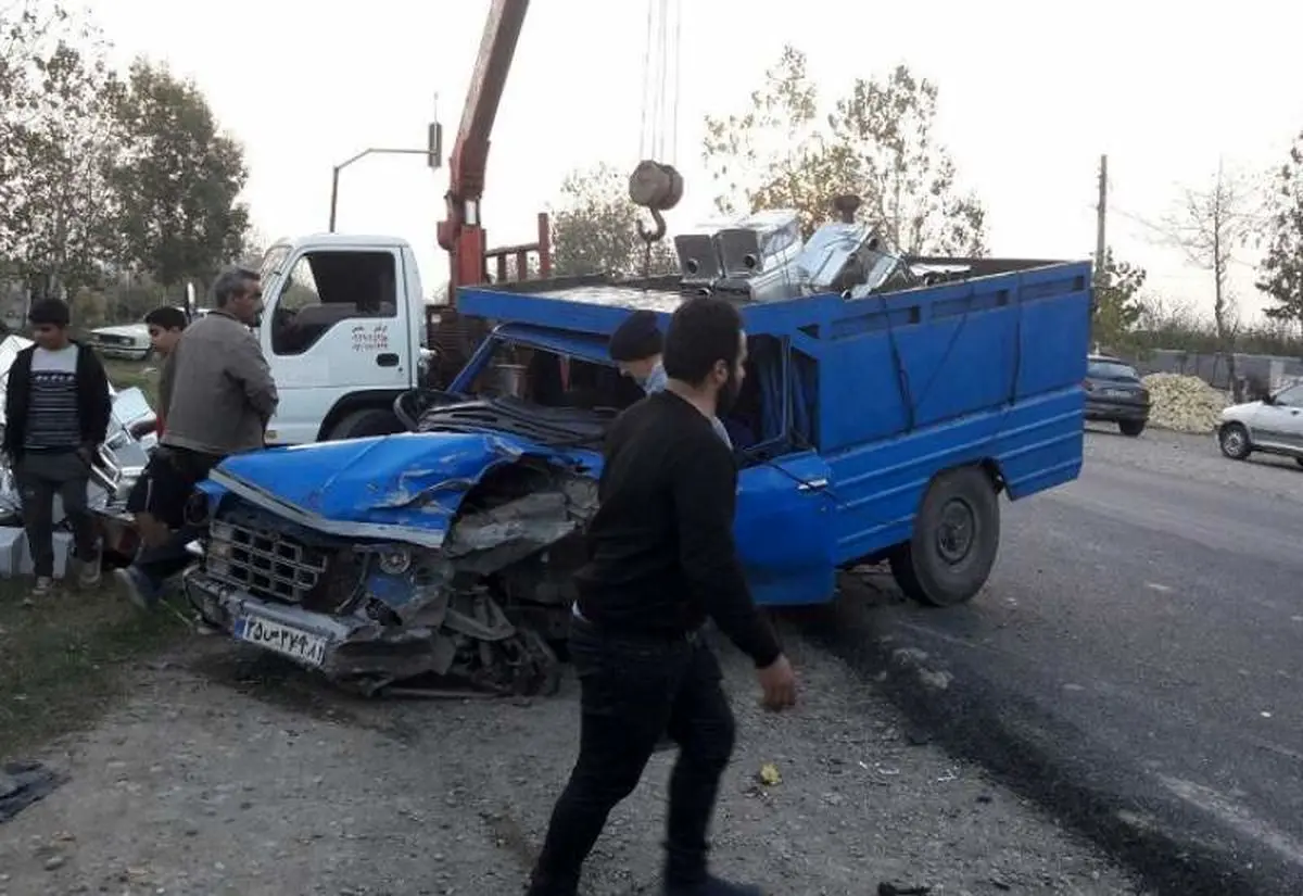پسر بچه 12 ساله قربانی تصادف محور یاسوج - بابامیدان شد