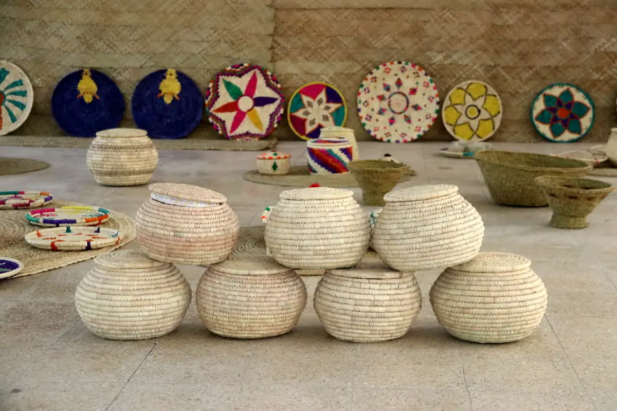 برپایی نمایشگاه تخصصی حصیر بافی جنوب کشور از ۱۷ آذر در شهرستان مهر