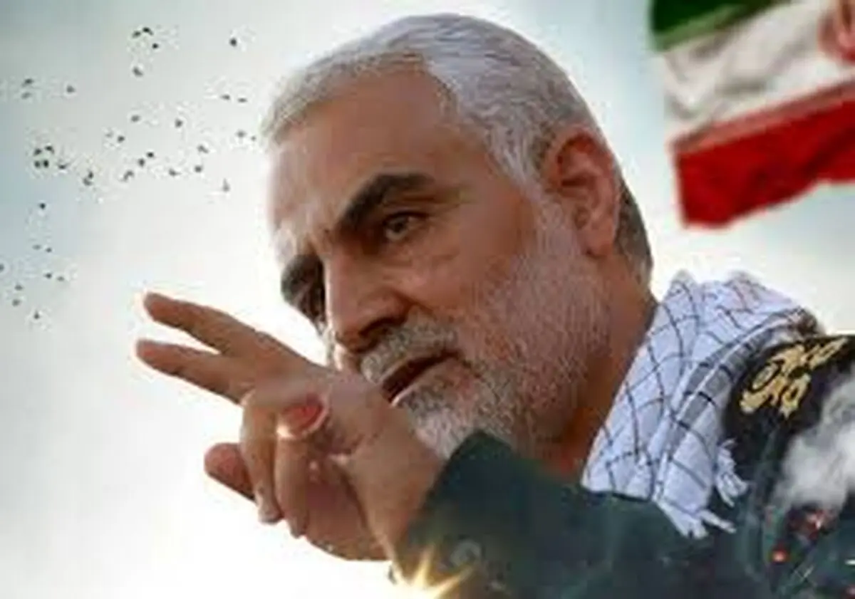 دستخط حاج قاسم سلیمانی در مورد مقابله با دشمنان ایران + عکس