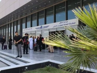 فعالیت فرودگاه بین‌المللی نجف بدون وقفه ادامه دارد