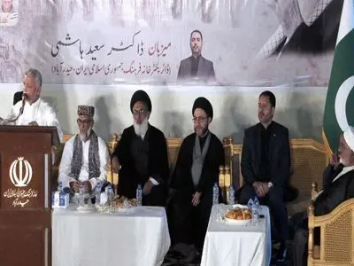 گرامیداشت اربعین شهادت قائد امت اسلام (ره) در حیدرآباد سند