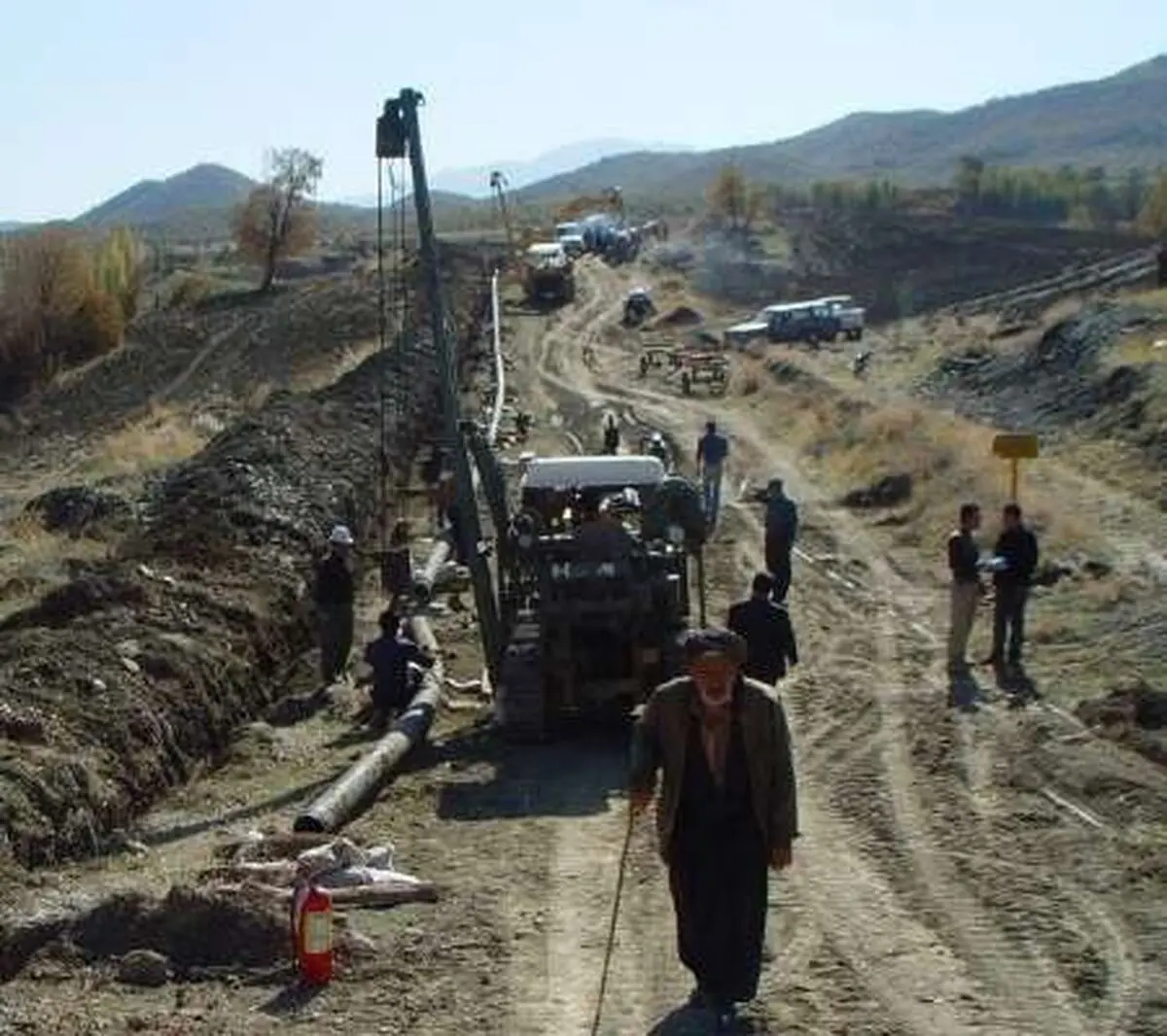 گازرسانی به 3 روستای حومه سنندج 