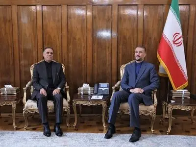 دیدار سرکنسول ایران در آستاراخان روسیه با وزیر امور خارجه