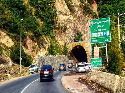 بازگشایی جاده چالوس