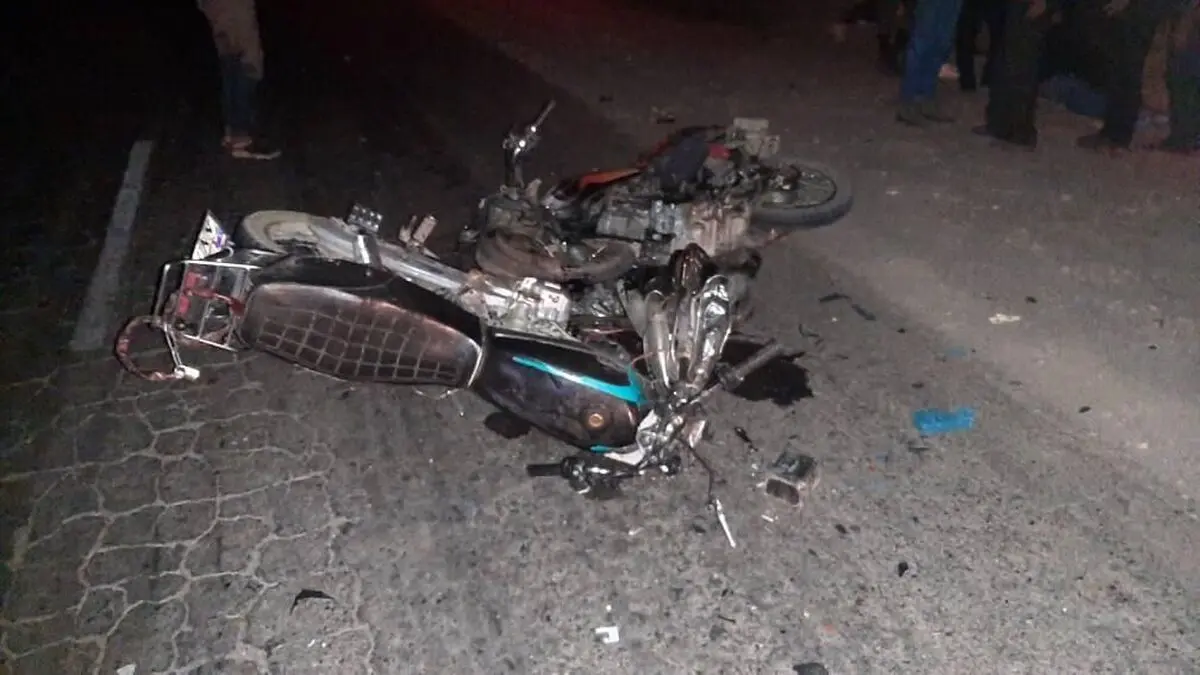  ۳ فوتی بر اثر تصادف دو موتور سیکلت در جاده اوز به خنج