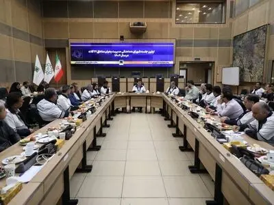 برگزاری نخستین جلسه شورای هماهنگی مدیریت بحران مناطق ۲۲گانه در سال ۱۴۰۴