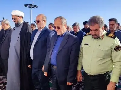 نماز شکرانه باران در همدان اقامه شد