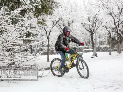 بارش برف در تهران