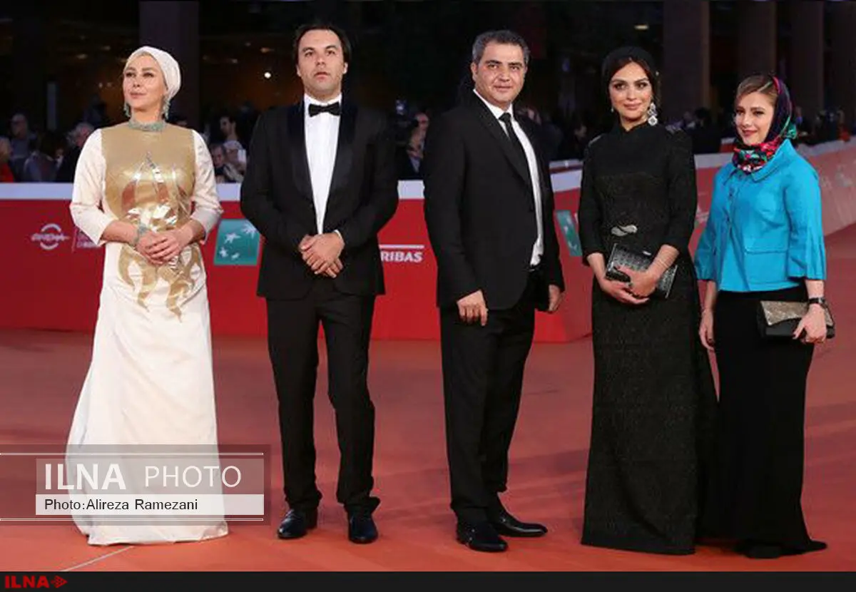 عوامل فیلم جادوانگی روی فرش قرمز جشنواره فیلم رم+عکس