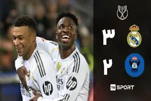 ویدئو: خلاصه بازی تالاورا 2 – 3  رئال مادرید