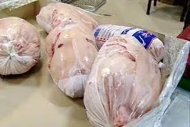 توزیع ۷۵۰ تن مرغ منجمد در گیلان از ابتدای امسال تاکنون